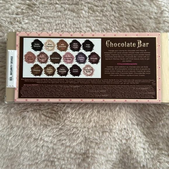 NEW Too Faced Chocolate Bar Eyeshadow Palette - Picture 4 of 5